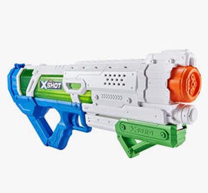 lot 42173 image: XShot Water Warfare Epic Fast-Fill Water Blaster by ZURU (Custom Packaging), Large , Blue
