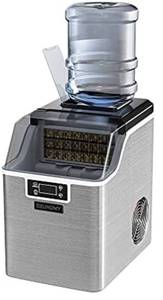 lot 42175 image: Euhomy Ice Maker Machine Countertop, 45Lbs24H Portable Compact Ice Cube Maker, with Ice Scoop & Basket, Perfect for HomeKitchenOfficeBar