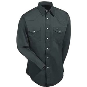lot 12056 image: SIZE 2XL - Wrangler Apparel Mens Forest Snap Shirt XXL Green