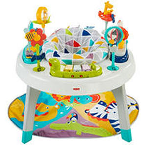 lot 62492 image: Fisher-Price 3-in-1 Sit-to-Stand Animal-Themed Activity Center