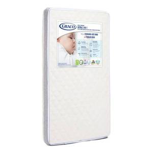 lot 62509 image: Graco Ultra Premium 2-in-1 Crib & Toddler Mattress in a Box