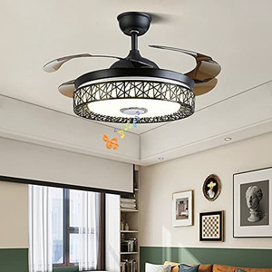 lot 62575 image: 42 in ceiling fan, with remote control   (Stock photo is different than actual product)