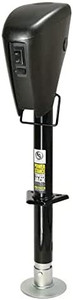 lot 62619 image: Lippert Components - 813748 Power Stance Tongue Jack with Optional 2-Way to 7-Way powering System for RVs