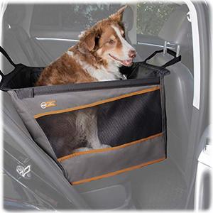 lot 63522 image: K&H PET PRODUCTS Buckle N Go Dog Car Seat for Pets, Large Dog Car Seat  (21 X 19 X 19 Inches)