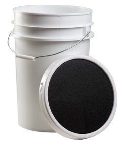 lot 63538 image: Champion Sports Baseball Bucket, White