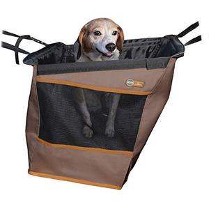 lot 63567 image: K&H PET PRODUCTS Buckle N Go Car Seat for Pets Tan Small 21 X 13 X 19 Inches