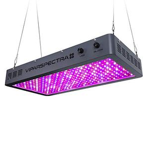 lot 64448 image: Plant Grow Light, VIPARSPECTRA Newest Dimmable 3000W LED Grow Light, with with Bloom and Veg Dimmer, Dual Chips Full Spectrum LED Grow Lamp (10W LEDs 300Pcs)