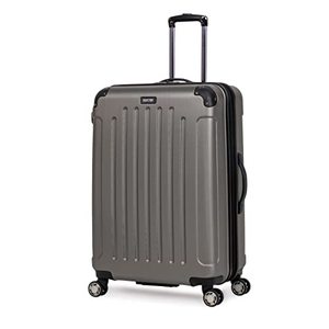 lot 64460 image: Kenneth Cole Reaction Renegade 28 ABS Expandable 8-Wheel Upright, Silver, inch Checked