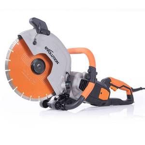 lot 65468 image: Evolution Power Tools 12 in. Premium Electric Concrete Saw   (Retails $338)