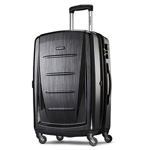 lot 66184 image: Samsonite� Winfield 2 28-Inch Hardside Spinner Checked Luggage in Anthracite