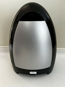 lot 66190 image: EyeVac Home EVH-B Bagless Automatic Touchless Stationary Vacuum, Tuxedo Black