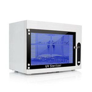 lot 66195 image: Thaihoo UV Ozone Sterilizer Disinfection Cabinet Manicure Tools Towel Equipment with LED Display and 3 Timer Settings YM-9002