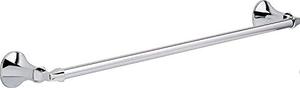 lot 67944 image: Delta Faucet 76424 Ashlyn Towel Bar, 24 inch, Chrome