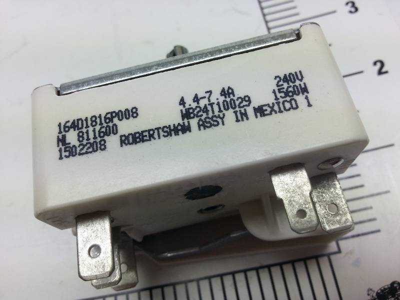 lot 9364 image: New in the package replacement GE Burner Switch Genuine GE part number WB24T10029.