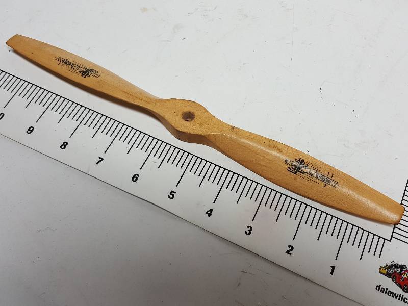 lot 8557 image: Wood prop for RC Model airplane