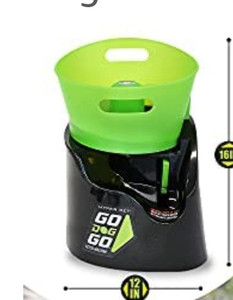 lot 22013 image: GoDogGo Fetch Machine Dog Ball Launcher & Automatic Ball Launcher for Dogs Powers On
