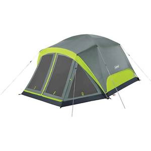 lot 22036 image: Coleman Skydome 4P Screen Room Dark Room Tent