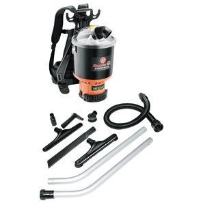 lot 22042 image: Hoover Commercial C2401 Lightweight Backpack 12 Vacuum Used
