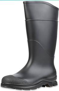 lot 33903 image: SERVIS SIZE 14 BLACK RAINBOOTS