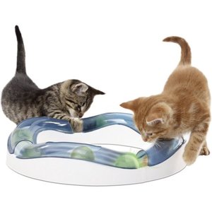 lot 33974 image: Catit Design Senses Elevated Speed Play Circuit Cat Toy