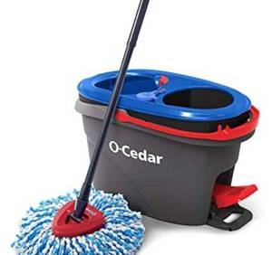 lot 33975 image: O CEDAR EASY-WRING RINSE-CLEAN MICROFIBER SPIN MOP SYSTEM