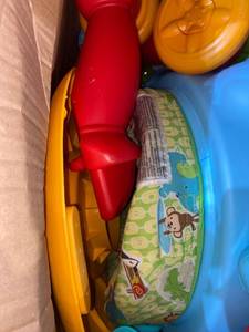 lot 33998 image: BABY PLAY WALKER AND ACTIVITY SET