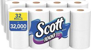 lot 33999 image: SCOTT 32 TOILET PAPER ROLLS