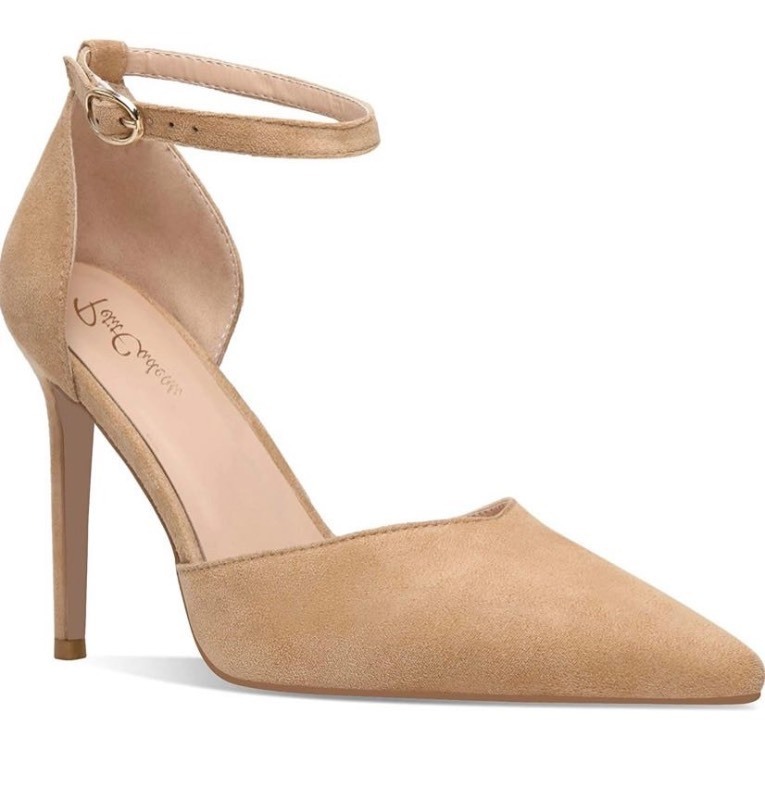 lot 26530 image: Petit Cadeau Carolyn - Womens Elegant, Sexy and Feminine Pointed Toe De�Orsay Pumps with 4in. Stiletto High Heels  Retail $75.99
