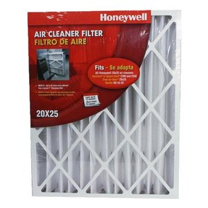 lot 24722 image: Honeywell High Efficiency 20 x 25 x 4.5 Inch Cleaner Air Filter CF100A1025U -Retail $26.99