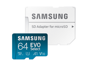 lot 24743 image: Samsung EVO Select  Adapter microSDXC 64GB(MB-ME64KAAM)