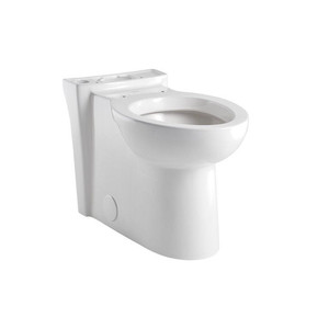 lot 24792 image: American Standard - Cadet 3 FloWise Right Height Elongated Toilet Bowl Only, White - Retail $382.99