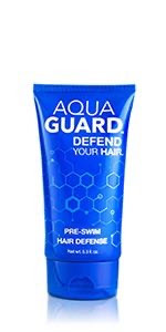 lot 24834 image: AquaGuard Pre-Swim Hair Defense  Prevents Chlorine Damage, 5.3 oz (1 Bottle) - Retail $19.99