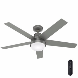 lot 628 image: Hunter Aerodyne 52 Led Aerodyne 52 Smart Led Ceiling Fan