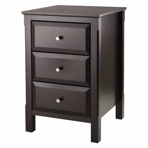 lot 704 image: WinSome Timmy Accent Table, Black