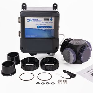 lot 708 image: XtremepowerUS Salt Chlorinator Generator System Chlorine for Swimming Pools up to 35,000 Gallons
