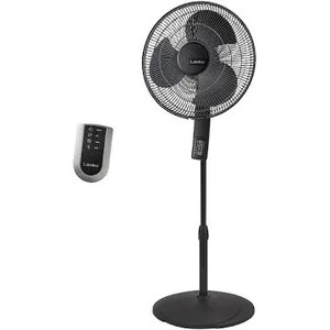 lot 832 image: Oscillating 16 Adjustable Pedestal Stand Fan with Timer Thermostat and Remote