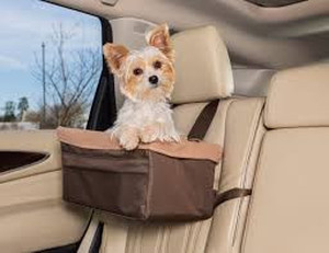 lot 123 image: PetSafe Happy Ride Booster Seat Brown