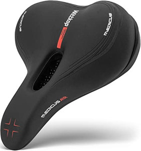 lot 144 image: Wittkop Bike Seat I Bicycle Seat for Men and Women, Waterproof Bike Saddle with Innovative 5-Zone-Concept I Exercise Bike Seat for BMX, MTB & Road