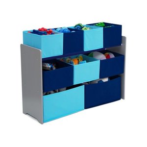 lot 150 image: Delta Children Deluxe Multi-Bin Toy Organizer with Storage Bins