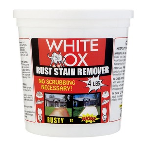 lot 206 image: White Ox 64 oz. Rust Remover - Case Of 1