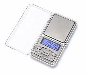 lot 210 image: WOWOHE Digital Pocket Scales Gram Food Scale Capacity 500g Kitchen Portable Scale Small Mini Cooking Scale Lab Scale