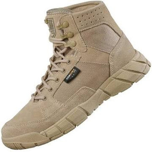 lot 233 image: FREE SOLDIER Waterproof Hiking Work Boots Mens Tactical Boots 6 Inches Lightweight Military Boots Breathable Desert Boots US Mens 12