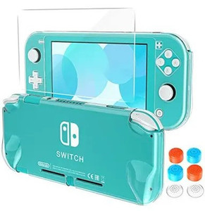 lot 250 image: HEYSTOP Compatible Nintendo Switch Lite Case with Screen Protector,Full Protection Cover Case for Nintendo Switch Lite with 6 Thumb Grips Caps
