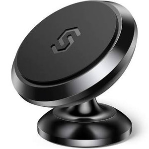 lot 253 image: Magnetic Phone Car Mount, Syncwire Car Phone Holder for Dashboard, Cell Phone Car Kits, 360° Adjustable Magnet Cell Phone Mount Compatible with iPhone, Samsung, LG, GPS, Mini Tablet and More