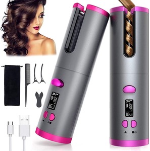 lot 267 image: Wireless USB Auto Curler Gray