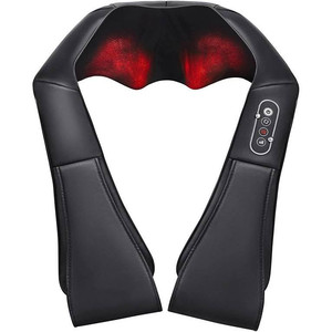 lot 269 image: Neck Shoulder Massage with Soothing Heat, Electric Shiatsu Back Massager 3D Deep Tissue Kneading Massagers for Full Body Muscle Pain Relief Relax, Christmas Birthday Gift, Black