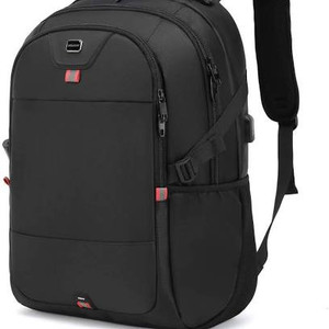 lot 505 image: Insavant Laptop Backpack 17 Inch Water Resistant Backpacks Durable College Travel Daypack Anti Theft with USB Charging Port Best Gift for Men Women Boys Girls Students(17 Inch, Black)