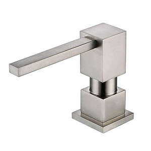 lot 511 image: Ultimate Unicorn Stainless Steel Brushed Silver Soap Dispenser