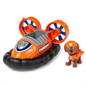 lot 515 image: PAW Patrol, Zuma��s Hovercraft Vehicle with Collectible Figure, for Kids Aged 3 and Up