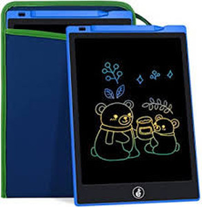 lot 521 image: 11-Inch LCD Writing Tablet, Electronic Colorful Screen Drawing Erase Board Doodle Board Writing Pad Gifts for Toddlers, Kids and Adults with Protective Sleeve (Blue)
